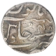 Silver One Rupee Coin of Surat Mint of Indo French.