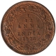 Bronze One Twelfth Anna Coin of King George V of Bombay Mint of 1926.