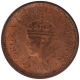 Copper One Twelfth Anna Coin of King George VI of Bombay Mint of 1942.