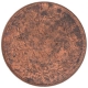 Copper One Quarter Anna Coin of East India Company of Royal Mint of 1858.