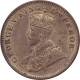 Copper One Quarter Anna Coin of King George V of Calcutta Mint of 1918.