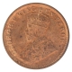 Copper One Quarter Anna Coin of King George V of Calcutta Mint of 1920.