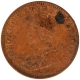 Copper One Quarter Anna Coin of King George V of Calcutta Mint of 1931.