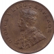 Copper One Quarter Anna Coin of King George V of Bombay Mint of 1936.