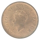 Bronze One Quarter Anna Coin of King George VI of Bombay Mint of 1940.