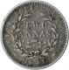 Silver Two Annas Coin of Victoria Queen of Calcutta Mint of 1841.