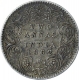 Silver Two Annas Coin of Victoria Queen of Calcutta Mint of  1862.