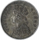 Silver Two Annas Coin of Victoria Queen of Calcutta Mint of  1862.