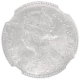 Silver Two Annas Coin of Victoria Empress of Calcutta Mint of 1878.