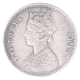 Silver Two Annas Coin of Victoria Empress of Bombay Mint of 1882. 