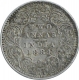 Silver Two Annas Coin of Victoria Empress of Bombay Mint of 1884.