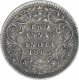 Silver Two Annas Coin of Victoria Empress of Calcutta Mint of 1885.