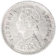 Silver Two Annas Coin of Victoria Empress of Bombay Mint of 1887.