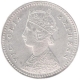 Silver Two Annas Coin of Victoria Empress of Calcutta Mint of 1889.