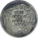 Silver Two Annas Coin of Victoria Empress of Calcutta Mint of 1895.