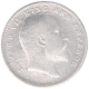 Silver Two Annas Coin of King Edward VII of Calcutta Mint of 1904.