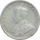 Silver Two Annas Coin of King George V of Bombay Mint of 1914.