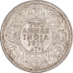 Silver Two Annas Coin of King George V of Calcutta Mint of 1917.