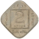 Copper Nickel Two Annas Coin of King George V of Bombay Mint of 1935.