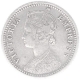 Silver One Quarter Rupee Coin of Victoria Empress of Calcutta Mint of 1884.