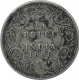 Silver Quarter Rupee Coin of Victoria Empress of Bombay Mint of 1888.