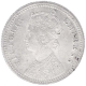 Silver One Quarter Rupee Coin of Victoria Empress of Calcutta Mint of 1897.