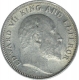 Silver One Quarter Rupee Coin of King Edward VII of Calcutta Mint of 1905.