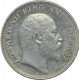 Silver One Quarter Rupee Coin of King Edward VII of Calcutta Mint of 1908.