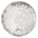 Silver Quarter Rupee Coin of King George VI of Bombay Mint of 1943.