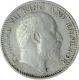 Silver Half Rupee Coin of King Edward VII of Calcutta Mint of 1905.