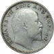 Silver Half Rupee Coin of King Edward VII of Calcutta Mint of 1907.