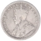 Silver Half Rupee Coin of King George V of Calcutta Mint of 1915.