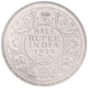 Silver Half Rupee Coin of King George V of Calcutta Mint of 1923.