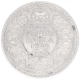 Silver Half Rupee Coin of King George V of Bombay Mint of 1928.