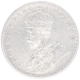 Silver Half Rupee Coin of King George V of Bombay Mint of 1928.