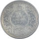 Silver Half Rupee Coin of King George V of Calcutta Mint of 1933.