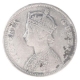 Silver One Rupee Coin of Victoria Queen of Bombay Mint of 1862.