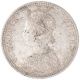 Silver One Rupee Coin of Victoria Queen of Bombay Mint of 1875.