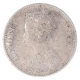 Silver One Rupee Coin of Victoria Queen of Bombay Mint of 1876.