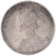 Silver One Rupee Coin of Victoria Empress of Bombay Mint of 1880.