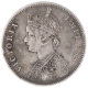 Silver One Rupee Coin of Victoria Empress of Bombay Mint of 1883.