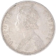 Silver One Rupee Coin of Victoria Empress of Bombay Mint of 1900.