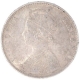 Silver One Rupee Coin of Victoria Empress of Bombay Mint of 1901.