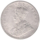 Silver One Rupee Coin of King George V of Calcutta Mint of 1914.