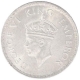 Silver One Rupee Coin of King George VI of Bombay Mint of 1940.