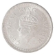 Silver One Rupee Coin of King George VI of Lahore Mint of 1944.