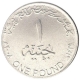 Cupro Nickel One Pound Coin of Egypt.