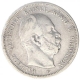 Silver Five Mark Coin of Prussia of German.