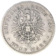 Silver Five Mark Coin of Prussia of German.