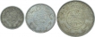 Silver Saudi Riyal Coins of Abdul Aziz bin abdul Rahman al saud of Makkah al Mukarrama Mint of Saudi Arabia.